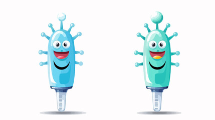 Cute Cartoon Character Syringe for Medical Equipment Usage