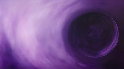 Abstract purple swirl with a dark center, evoking a sense of depth and mystery.