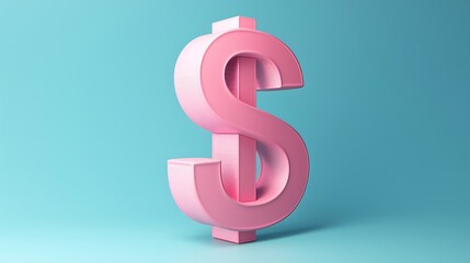 Fototapeta premium dollar sign on a white background