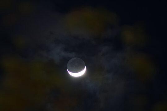 Waxing Crescent phase. This is the phase where the moon started to become visible again after the New Moon