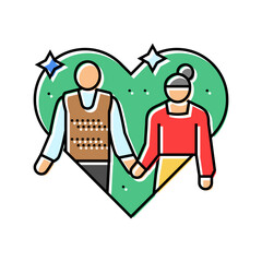 national day of prayer usa holiday color icon vector. national day of prayer usa holiday sign. isolated symbol illustration