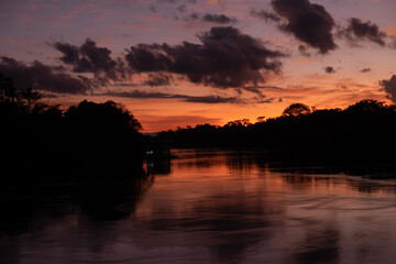 Nascer do sol, Amazônia