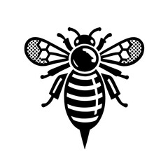 Vector of bee. Suitable for those of you who want to create marketing content about bee products.