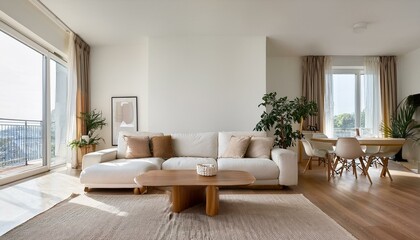 Creating a stylish dining area in living rooms