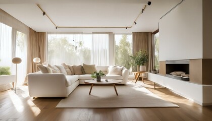 Inspiring color combinations for white and neutral living rooms