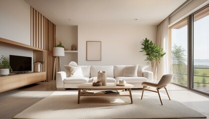 Fresh Makeover Ideas for Your White and Neutral Living Room