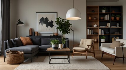 Modern Minimalist Living Room