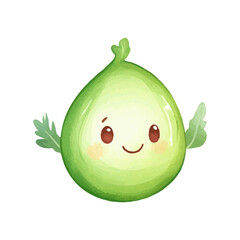 vegetable fruit vector illustration isolated on white background