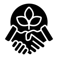 coorperation Solid icon