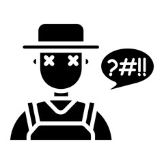 discrimination Solid icon
