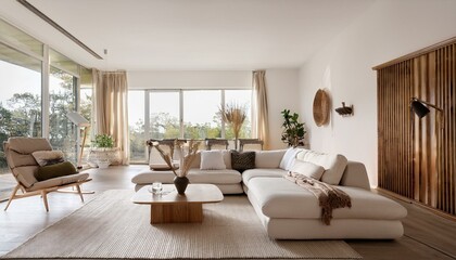 Creating a stylish dining area in living rooms