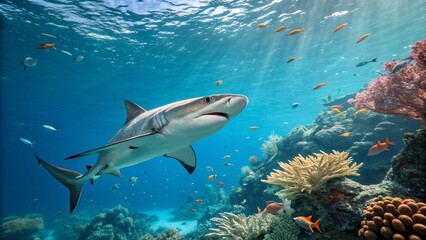 Fototapeta premium Baby Shark.