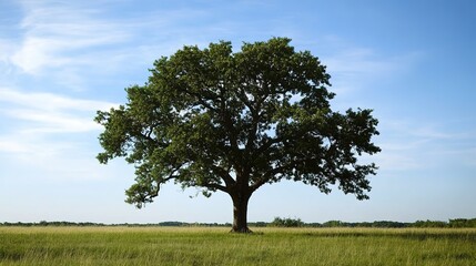 Fototapeta premium Majestic Live Oak Tree - Symbol of Strength and Resilience