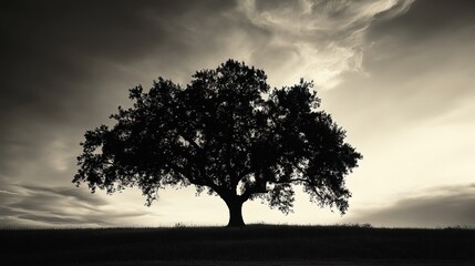 Majestic Live Oak Tree - Symbol of Strength and Resilience