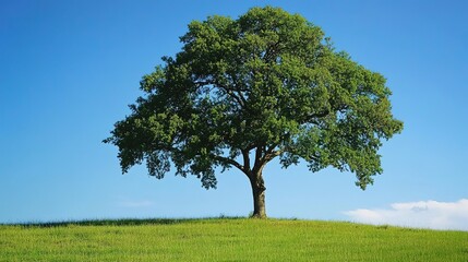 Fototapeta premium Majestic Live Oak Tree - Symbol of Strength and Resilience
