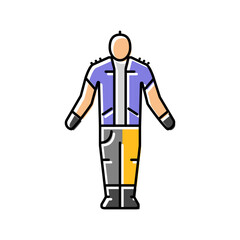 Obraz premium street punk subculture style color icon vector. street punk subculture style sign. isolated symbol illustration