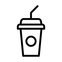 Paper Coffee Cup icon template