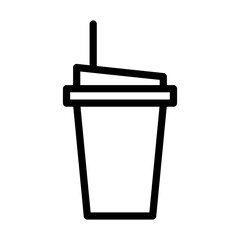 Paper Coffee Cup icon template