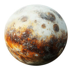 Fototapeta premium Exploring the surface of a distant celestial body, cut out - stock png.