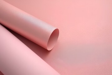 roll of pink paper