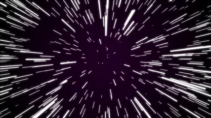 line speed background animation. Cosmic Speed ​​Lines background motion. abstract background animation video footage.