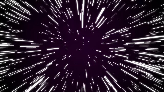 line speed background animation. Cosmic Speed ​​Lines background motion. abstract background animation video footage.