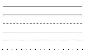 Line and dot design. Vector art element. Minimal black illustration. Decorative graphic texture.