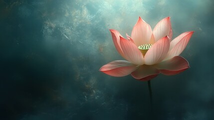 [Everyday Rituals mindfulness practices] Radiant Pink Flower Against Dark Starry Night Sky