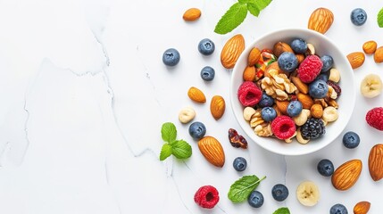 Food Manufacturing for Healthy Snack Manufacturing, Creating Nutritious Treats with Care and Precision in the Production Process.