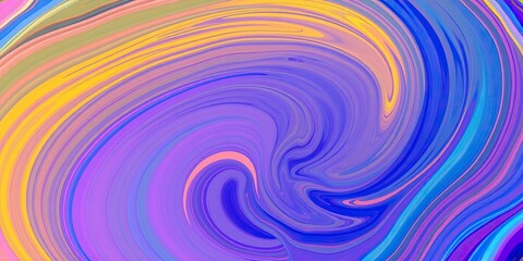 Obraz premium Colorful abstract background with swirling shapes and vibrant colors, artistic, digital, vibrant