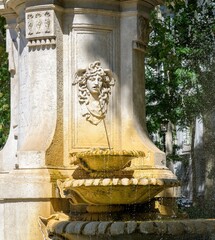 Fountain of Apollo or of the Four Seasons, Madrid, Spain