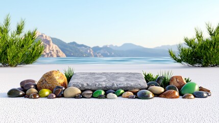 Create Unique Minimalist Stone Signs for Outdoor Spaces Personalize Your Contemporary Environment