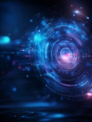 Fototapeta premium Futuristic Digital User Interface Concept for AR Technology