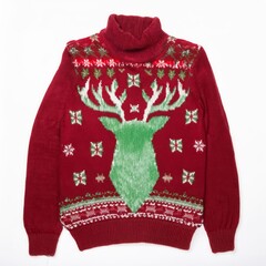 knitted winter sweater, christmas clothing, dress during christmas