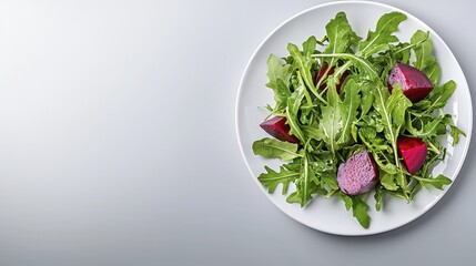 Beetroot & Arugula Salad, Healthy Food | Healthy eating