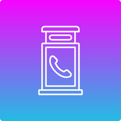 Telephone Booth Icon