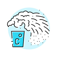 god unsolved mystery color icon vector. god unsolved mystery sign. isolated symbol illustration