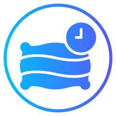 pillow gradient icon