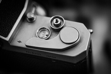 close up of a camera