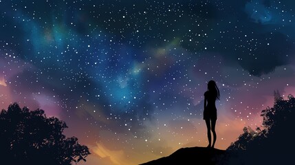 Fototapeta premium Black Astronomy Beautiful Physics Starry