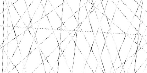 Abstract geometric lines background. Abstract black random chaotic liens with many squares and triangles shape background.
