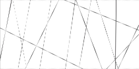 Abstract geometric lines background. Abstract black random chaotic liens with many squares and triangles shape background.