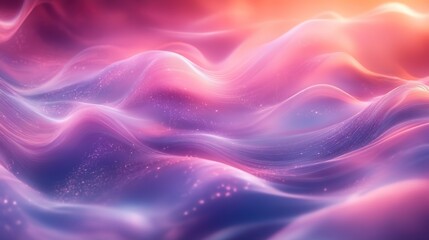 Soft hues of purple and pink blend seamlessly in a beautiful and luminous abstract background