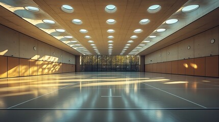 Squash ball and court focused on material resilience and impact absorption properties for better performance