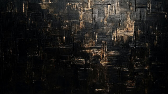 Dark abstract black gradient background evoking a sense of chaos simplicity and mystery symbolizing complexity order within disorder and a journey into the unknown depths of thought and emotion