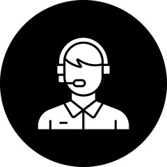 Call Center Agent Icon