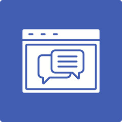 Online Chat Icon