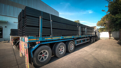 Square pipe product group Construction steel products such as black steel pipes, picture ideas,...