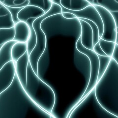Abstract line light background