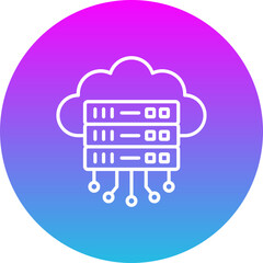 Cloud Server Icon